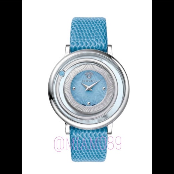 Versace Accessories - VERSACE WATCH-VENUS Stainless Steel Topaz-Accented